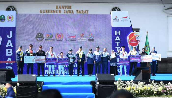 Atlet Peraih Medali Apresiasi Kadeudeuh dari Pemdaprov Jabar