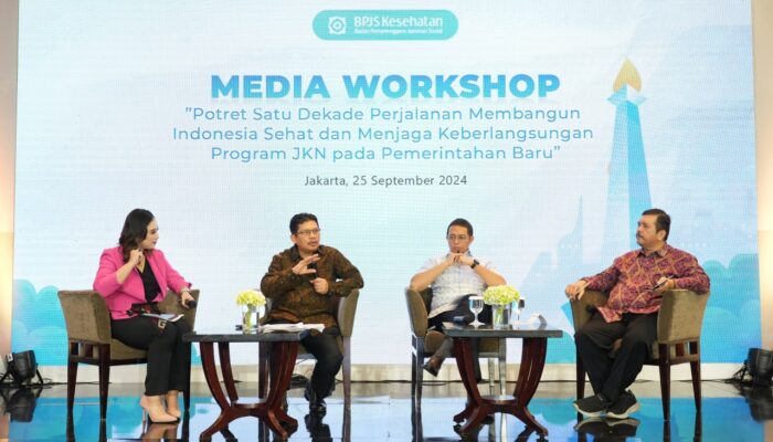 Media Workshop BPJS Kesehatan, Potret Satu Dekade Program JKN dan Tantangan Pemerintahan Baru