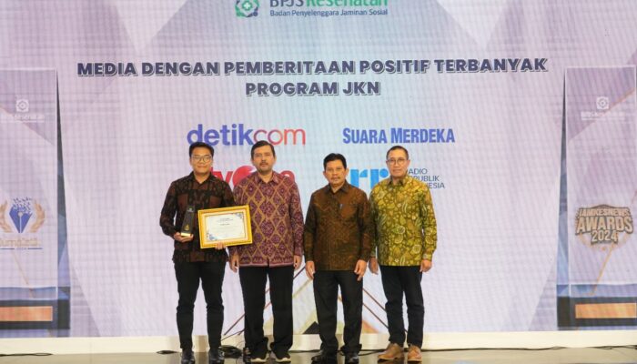 BPJS Kesehatan Anugerahkan Penghargaan Istimewa Bagi Jurnalis dan Media Massa