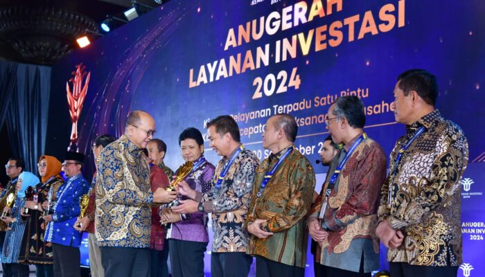 Jabar Terbaik Pertama Dalam Anugerah Layanan Investasi 2024