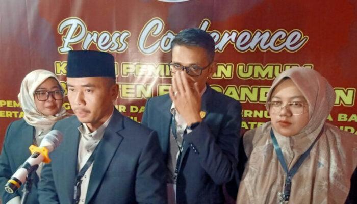 KPU Pangandaran Tetapkan 2 Pasangan Calon Bupati dan Wakil Bupati Pangandaran