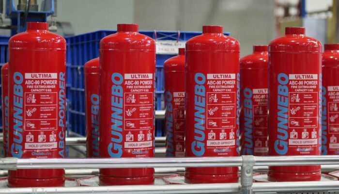PT. Indolok Bakti Utama Luncurkan APAR Mobil Listrik Terbaru Gunnebo Fire Extinguisher Lith-PRO, GRENOZ, dan Fire Tape Untuk Gedung dan Industri