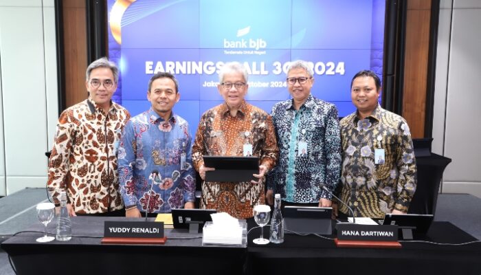 Kuartal III Tahun 2024 bank bjb Catat Laba Kondsolidasi Rp1,47 Triliun