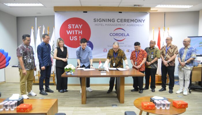 Omega Hotel Management Menandatangani Kerjasama Untuk Pembukaan Cordela Hotel Pontianak