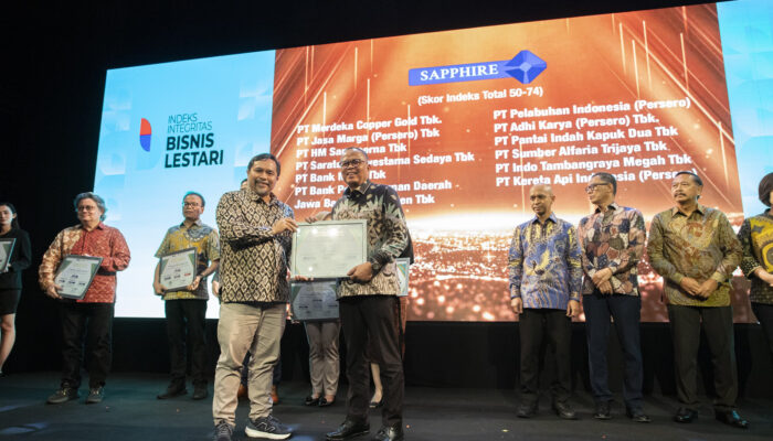 bank bjb Raih Penghargaan Indeks Integritas Bisnis Lestari dari Transparency International Indonesia dan TEMPO