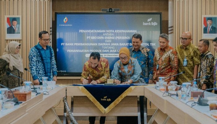 bank bjb Jalin Kerjasama dengan PT Geo Dipa Energi (Persero)