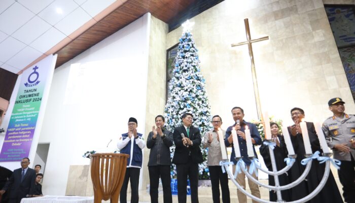 Pelaksanaan Misa Natal Tahun 2024 Berjalan Lancar, M.Q Iswara Harap Toleransi Beragama Terus Dilakukan
