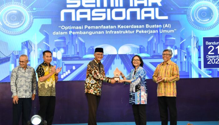 Bey Machmudin Hadiri Seminar Nasional AI untuk Optimasi Infrastruktur
