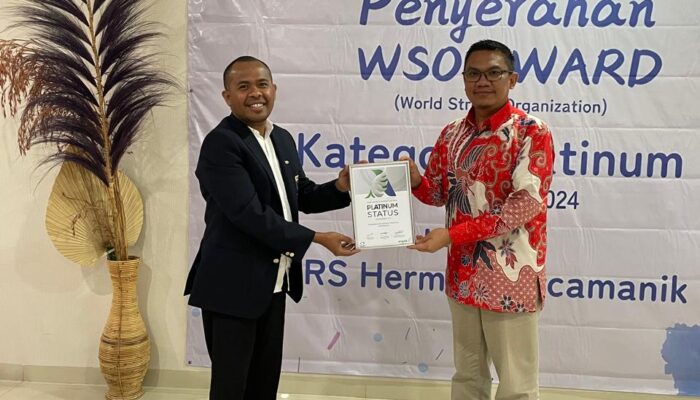 RS Hermina Arcamanik Raih Dapatkan Award Kategori Platinum dari WSO