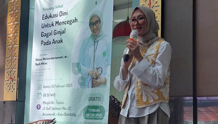 Dokter Spesialis Anak Hermina Arcamanik Sosialisasikan Pentingnya Perawatan Ginjal Pada Masyarakat Khususnya Anak