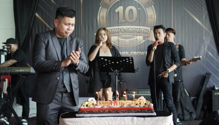 Hotel Golden Tulip Pontianak Rayakan 10 Tahun Usung Tema “G10w & Growth”