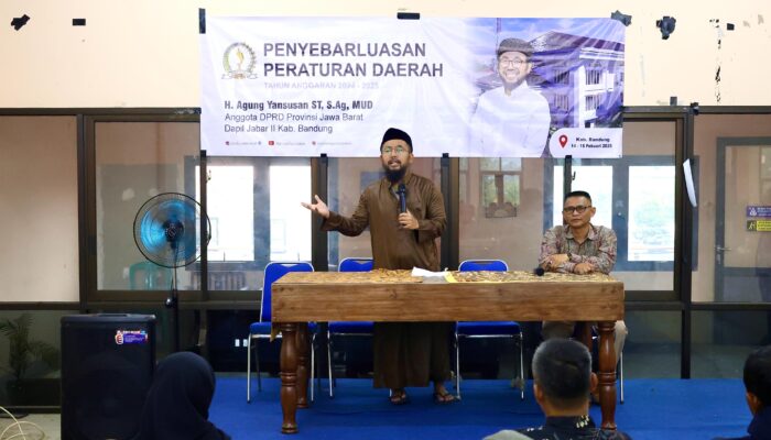 Anggota DPRD Jabar, Agung Yansusan Berharap Perda Wirausaha Daerah Sejalan Dengan Kebutuhan Masyarakat