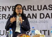 Tuti Turimayanti Mensosialisasikan Perda Pemberdayaan dan Perlindungan Perempuan di Desa Tanimulya