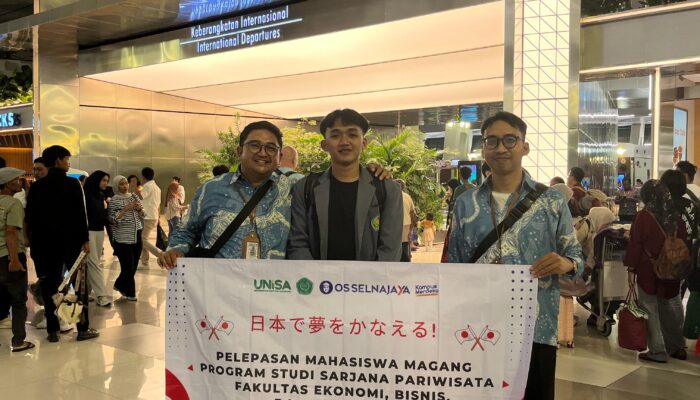 Unisa Bandung Kembali Lepas Mahasiswa Pariwisata untuk Magang di Jepang