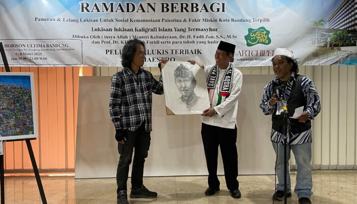 Amanah Kemanusiaan Global (AMAL) dan Komunitas Pelukis Kota Bandung Gelar Pameran dan Lelang Lukisan Untuk Palestina dan Fakir Miskin di Hotel Horison