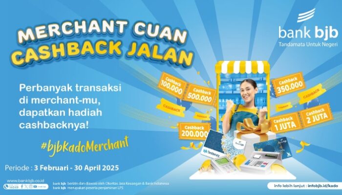 bank bjb Hadirkan Program bjb Kado Merchant untuk Dukung Mitra Usaha