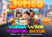 Rayakan Warna-Warni Kampung Seruni Bersama Jumbo di Trans Studio Bandung!