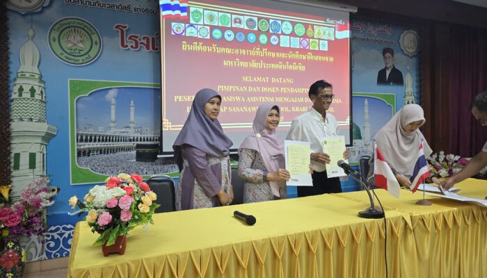 Kolaborasi Internasional! UNISA Bandung Resmi Jalin Kerja Sama dengan AECI Thailand