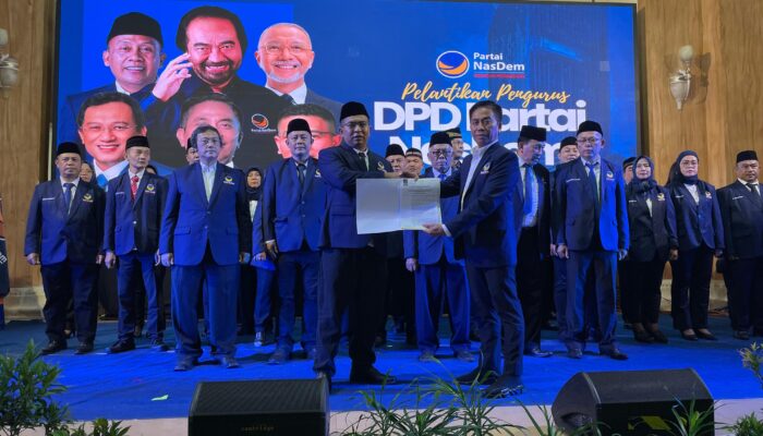 Ivan Ade Sofiyan Resmi Pimpin DPD NasDem Kota Cimahi: Target 7 Kursi DPRD 2029 dan Konsolidasi Partai