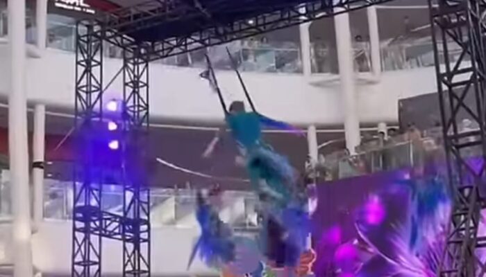 Tragedi di Tengah Atraksi: Pemain Sirkus Jatuh Saat Tampil di Resinda Park Karawang