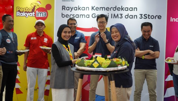 Indosat Rayakan Kemerdekaan ke-80 dengan Merdeka Bersama Gerai IM3 & 3Store di Jakarta Raya