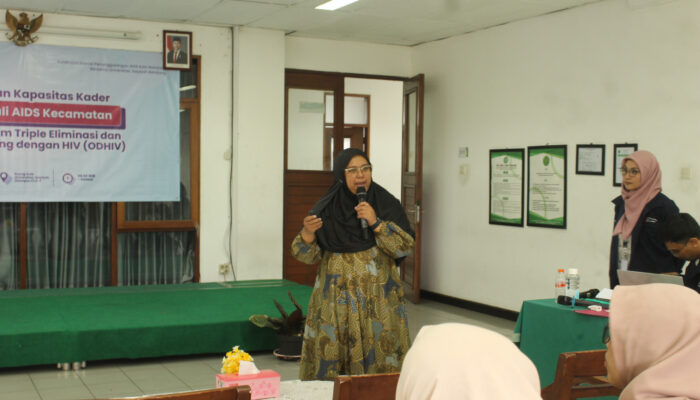 Dorong Triple Eliminasi, Dosen UNISA Bandung Latih Kader WPA Cegah Penularan HIV