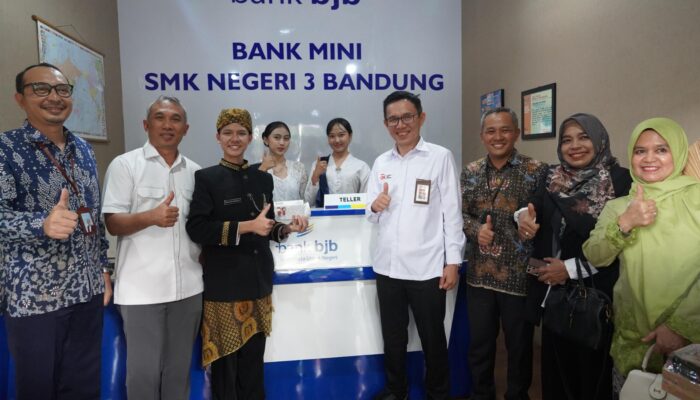Dorong Budaya Menabung Sejak Dini, Ojk Jawa Barat Dan Bank Bjb Resmikan Mini Bank Di Smkn 3 Bandung