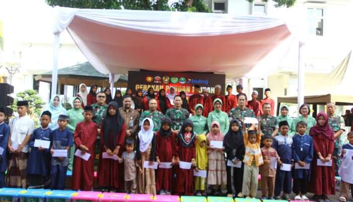 Kodam III/Siliwangi Gelar Gerakan Pangan Murah Peringati HUT ke-80 TNI