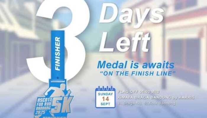 Ascott FunRun 5K 2025 Meriahkan Bandung dalam Peringatan World Heart Day