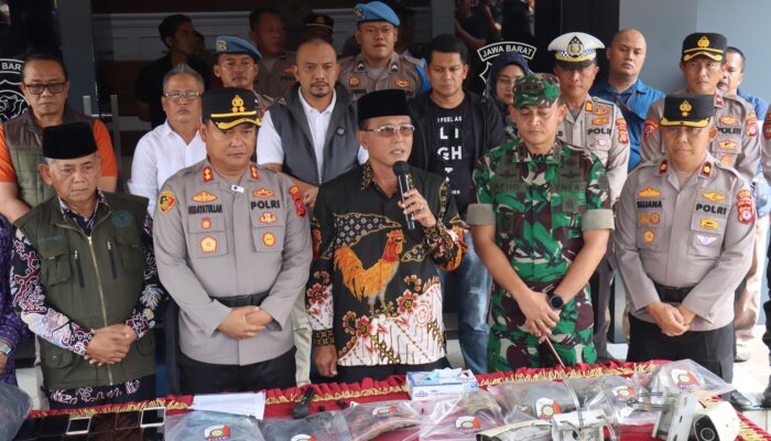 Polisi Tetapkan 16 Tersangka Kerusuhan di Gedung DPRD Kabupaten Ciamis