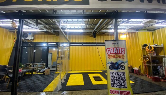 Mega Auto Clean Motorcycle Wash Hadir di Soreang: Cuci Motor Premium, Nyaman, dan Terjangkau