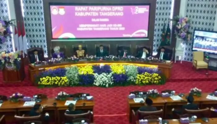Kabupaten Tangerang Rayakan Hari Jadi ke-393 Lewat Rapat Paripurna DPRD yang Khidmat