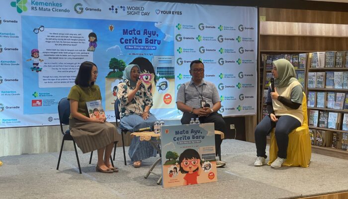 PMN RS Mata Cicendo dan Gramedia Luncurkan Buku “Mata Ayu, Cerita Baru” Kolaborasi Literasi dan Kesehatan untuk Anak Indonesia