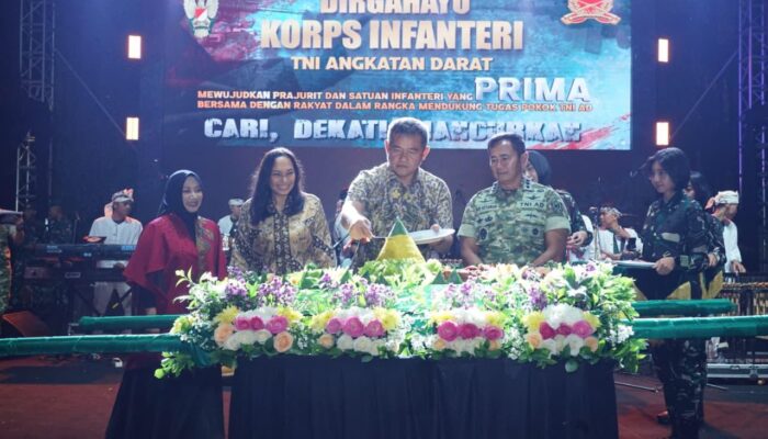Pussenif Gelar Pesta Rakyat Dalam Rangka HUT ke-80 Infanteri, Jaga Kehormatan Soliditas dan Kebanggaan Korps