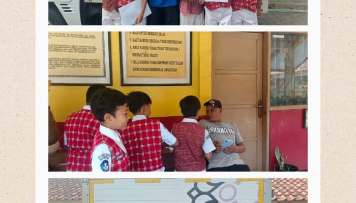 Siswa Kelas 4C SDN Cipatik 1 Belajar Wawancara Lewat Program MBG