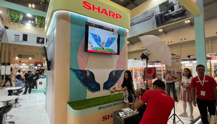 Sharp Tawarkan Solusi Udara Sehat untuk Anabul di International Indonesia Pet Expo 2025