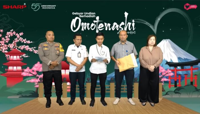 Sharp Indonesia Umumkan Pemenang SLD Omotenashi #DenganHati 2025, Rayakan Loyalitas Konsumen dengan Sepenuh Hati
