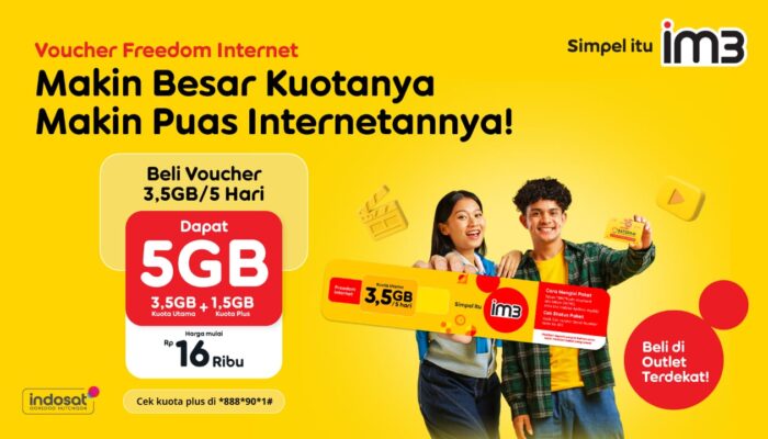 Indosat Hadirkan Internet Cepat & Hemat Melalui IM3 dan Tri