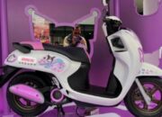 Honda Scoopy Kuromi Limited Edition Hadir Menyapa Penggemarnya di Bandung