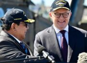 Prabowo Disambut Bagpipe di Australia, Tekankan Pentingnya Persahabatan Antar-Tetangga