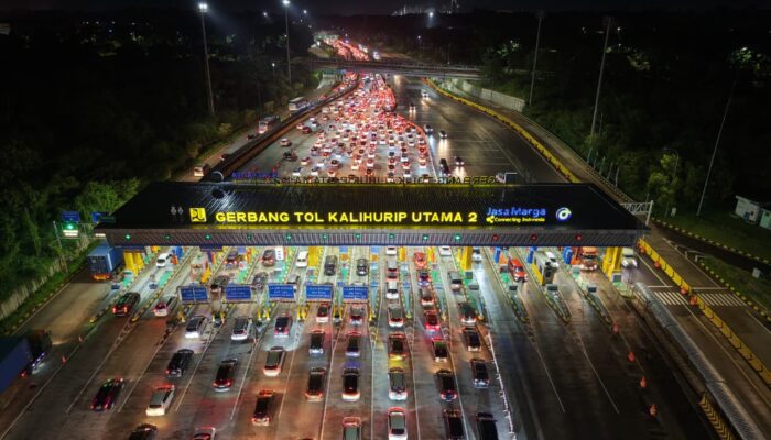 Pantauan Volume Lalu Lintas Arus Balik Pada Transaksi Gerbang Tol di Ruas Jabodetabek dan Jawa Barat pada Libur Natal Tahun 2025