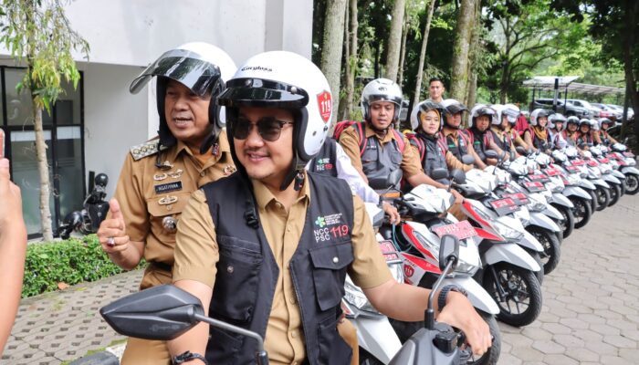 Cimahi Luncurkan Motorbike Ambulance, Raih Predikat Kota Sehat dan Reformasi Hukum “Sangat Istimewa” 