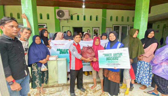 Sharp Perkenalkan Slogan Global Baru “In Step With Your Future.” dan Wujudkan Kepedulian Sosial di Indonesia 