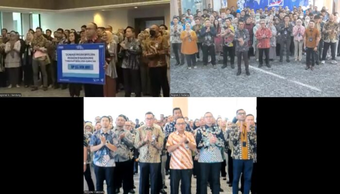 Insan BRILian Region 9 Bandung Salurkan Donasi Tanggap Bencana Untuk Sumatera