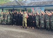 Kodim 1402/Polman Berangkatkan 23 Atlet Pencak Silat Ikuti Turnamen Piala Pangdam XXIII/Palaka Wira