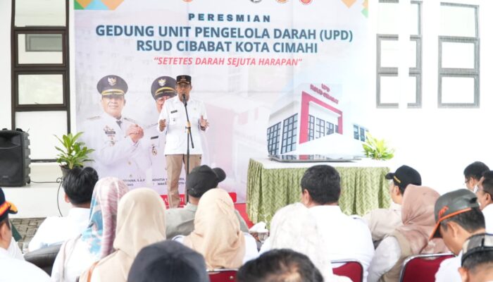 Gedung Baru UPD RSUD Cibabat Diresmikan, Ketersediaan Darah Kini Lebih Terjamin