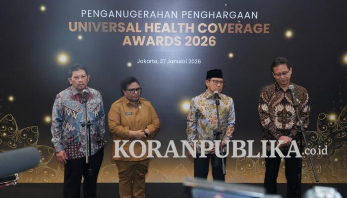 Dukung Program JKN, Pemda Kabupaten Cianjur dan Kota Sukabumi Terima Penghargaan di UHC Awards 2026
