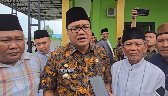 Salat Jumat Perdana di Masjid Al-Ikhlas Pasca Relokasi, Ratusan Jamaah Padati Lokasi Baru