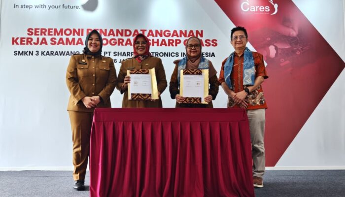 Sharp Bangun SDM Masa Depan Melalui Program Pendidikan Vokasi Sharp Class Kolaborasi Berkelanjutan Untuk Menjembatani Kebutuhan Industri dan Dunia Pendidikan