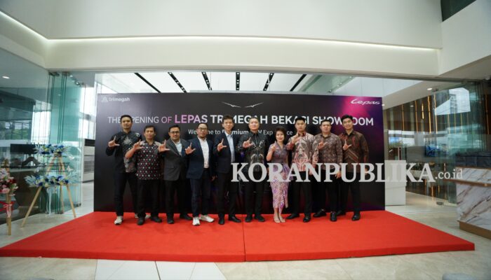 LEPAS Resmikan Showroom Trimegah Bekasi, Perkuat Komitmen Mobilitas NEV Premium di Indonesia